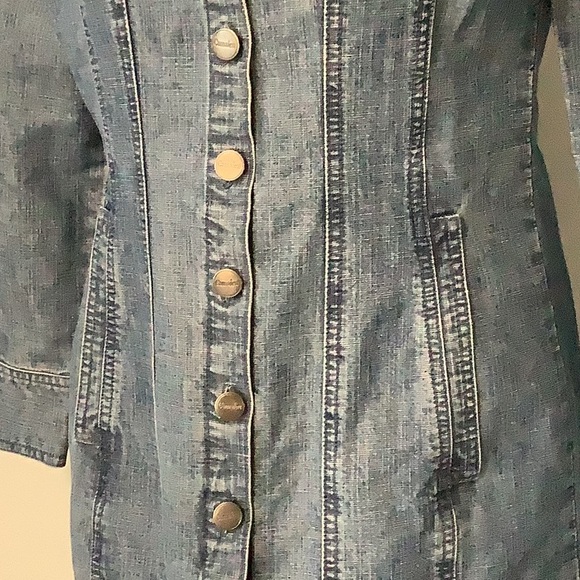 VINTAGE DENIM Shirtdress (Imported) - Picture 4 of 15